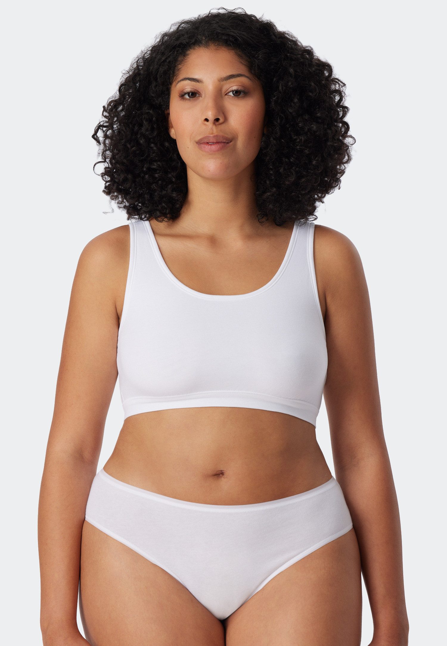 Schiesser Bustier 95/5 (2er-Pack) mit elastischem Unterbrustband