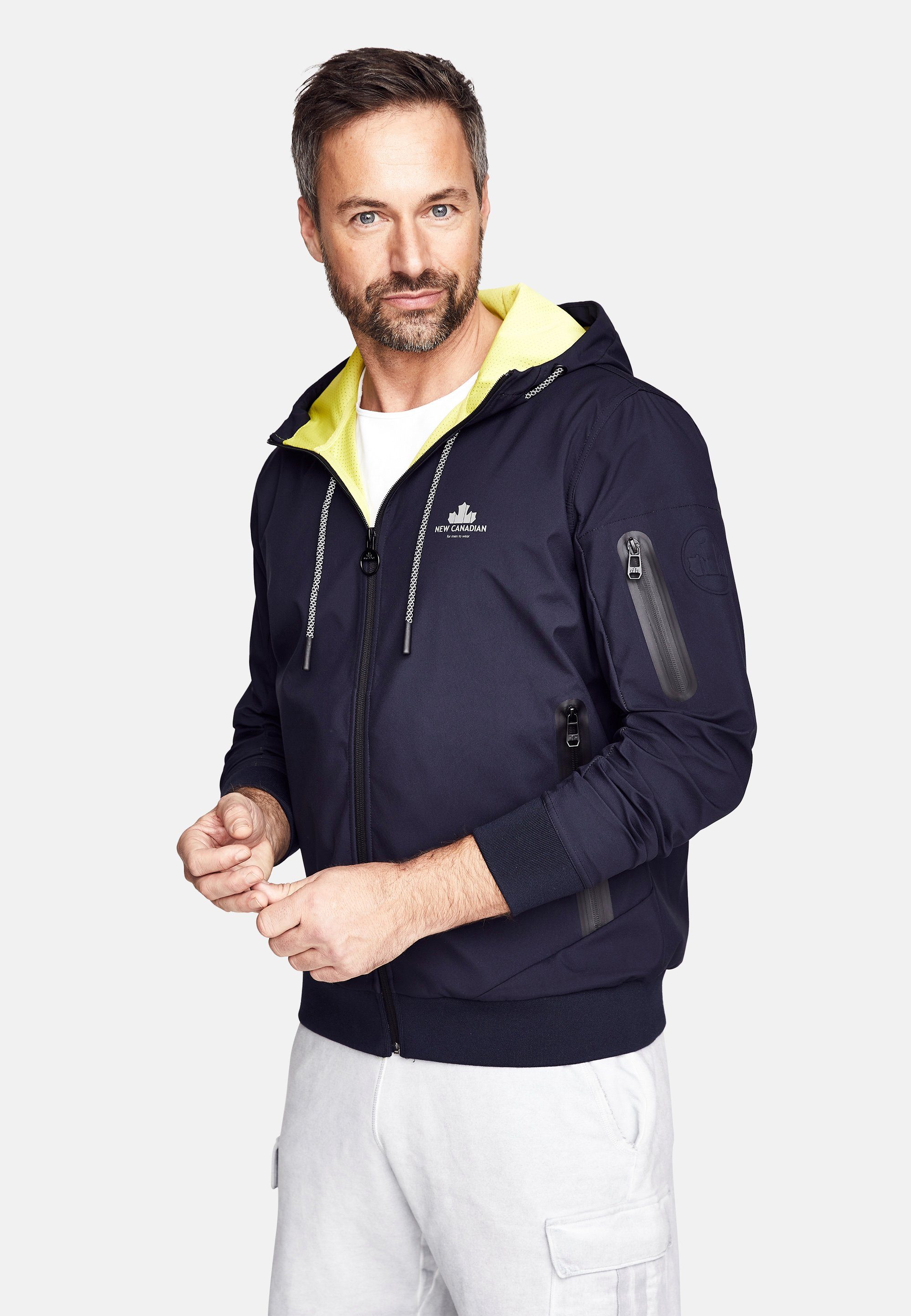 New Canadian Outdoorjacke mit trendigem Kontrastfutter günstig online kaufen