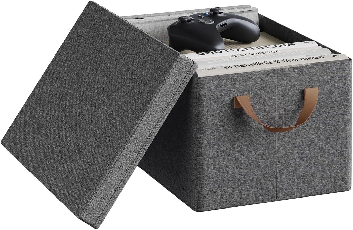 Woltu Aufbewahrungsbox (1 St., Set), mit Deckel, mit Griffen, faltbare Box günstig online kaufen