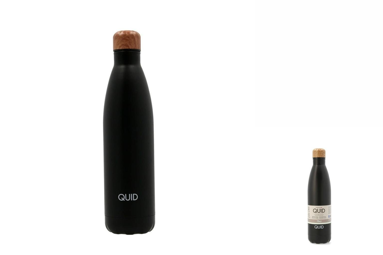 Quid Isolierkanne Thermosflasche Quid Cocco Schwarz Metall 750 ml | Isolierkannen