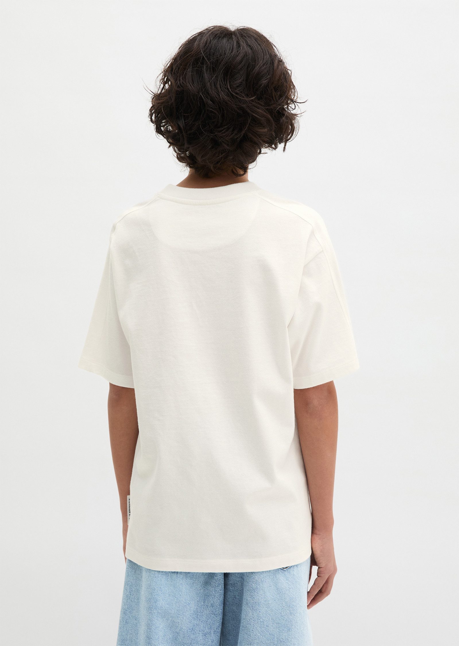 Marc O'Polo T-Shirt normale Passform, für Jungs, dezente Stickerei