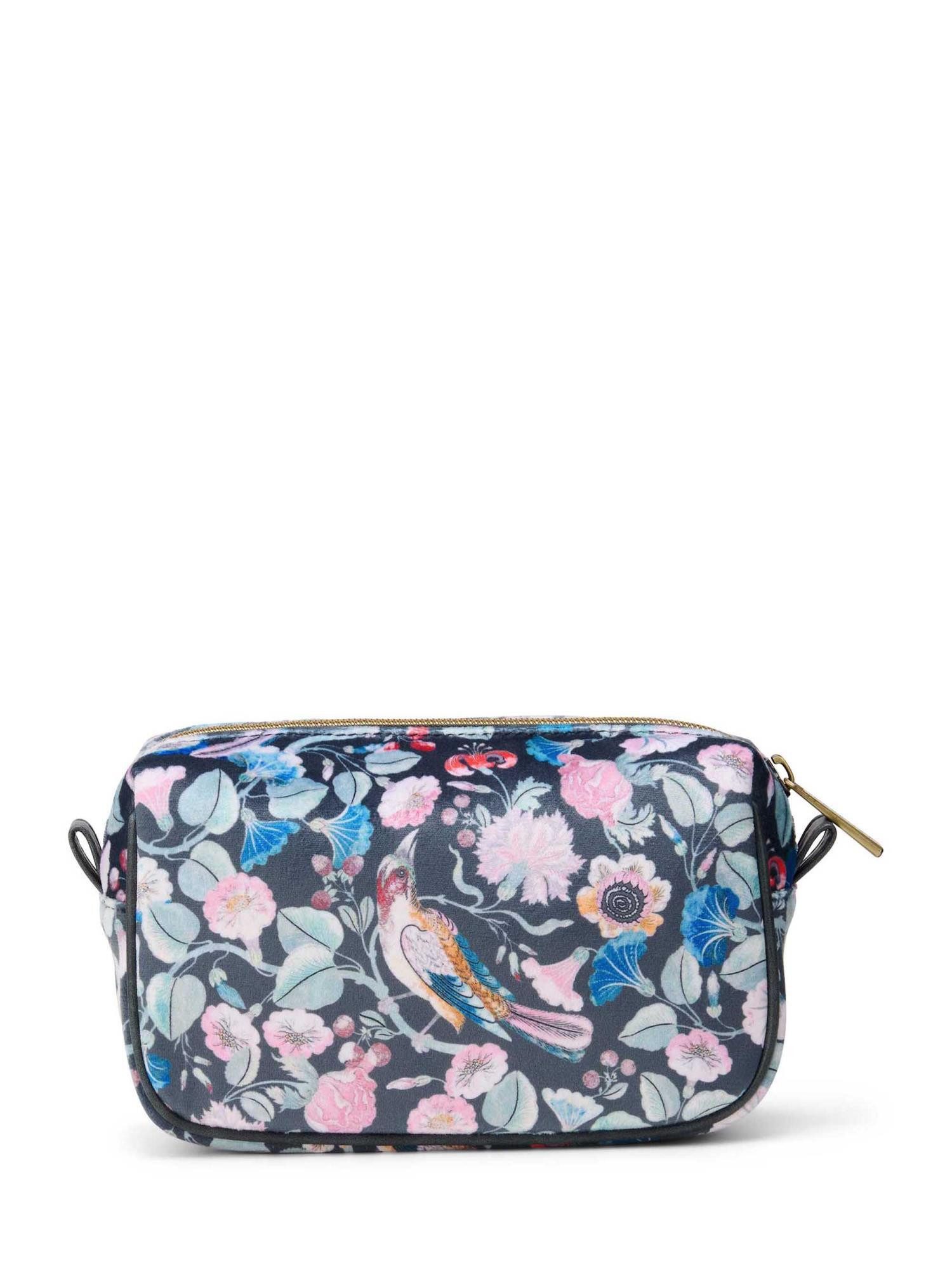 Essenza Kosmetiktasche Megan Aleste (1-tlg), mit Blumen- und Vogelmotiv