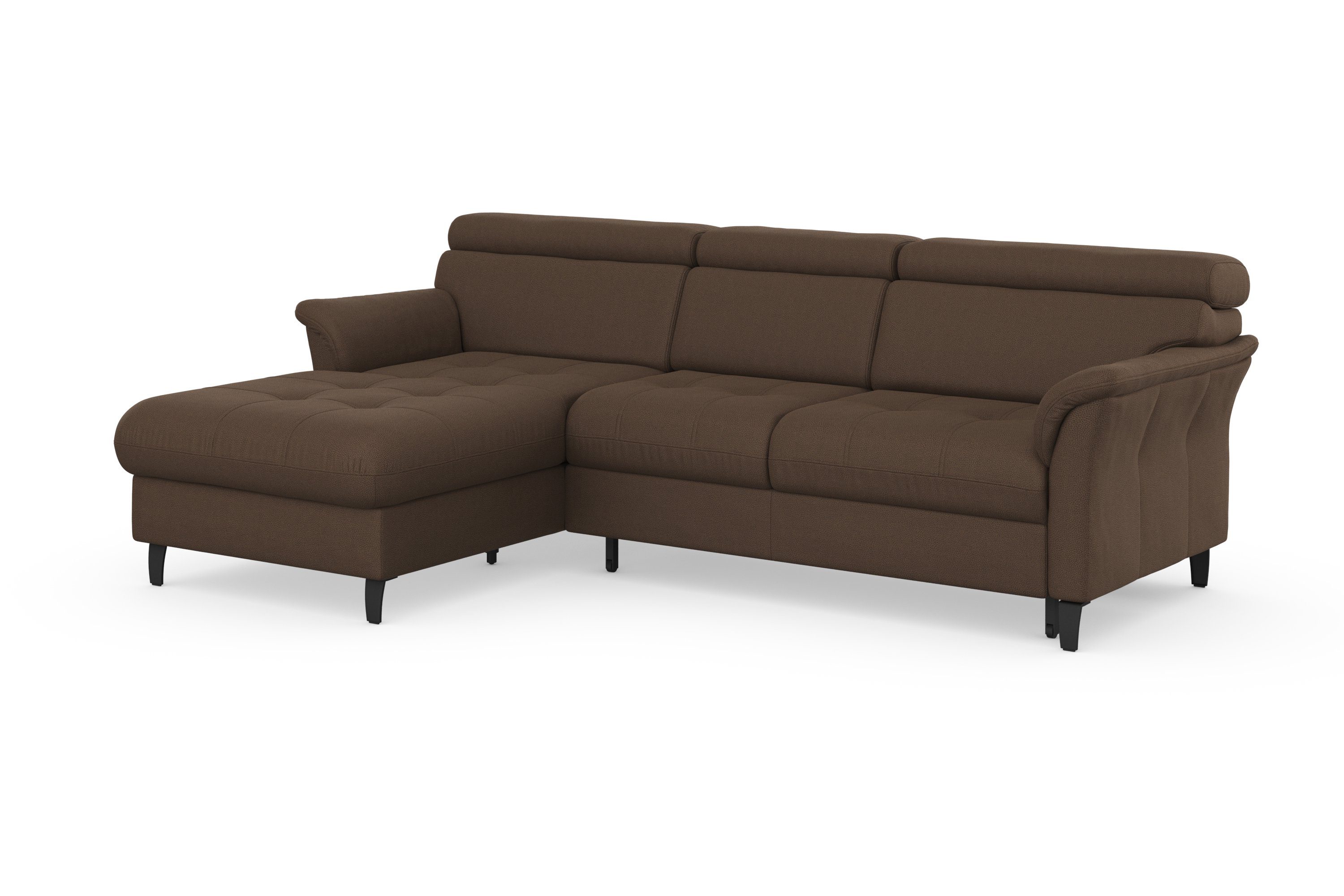 sit&more Ecksofa Marano L-Form, inklusive Kopfteilverstellung, optional Schlaffunktion & Bettkasten