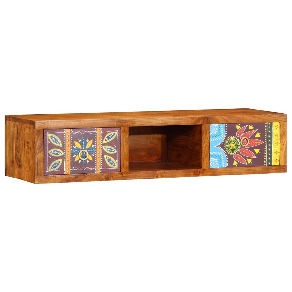 vidaXL Media-Regal TV-Wandschrank Mehrfarbig 100x30x22 cm günstig online kaufen