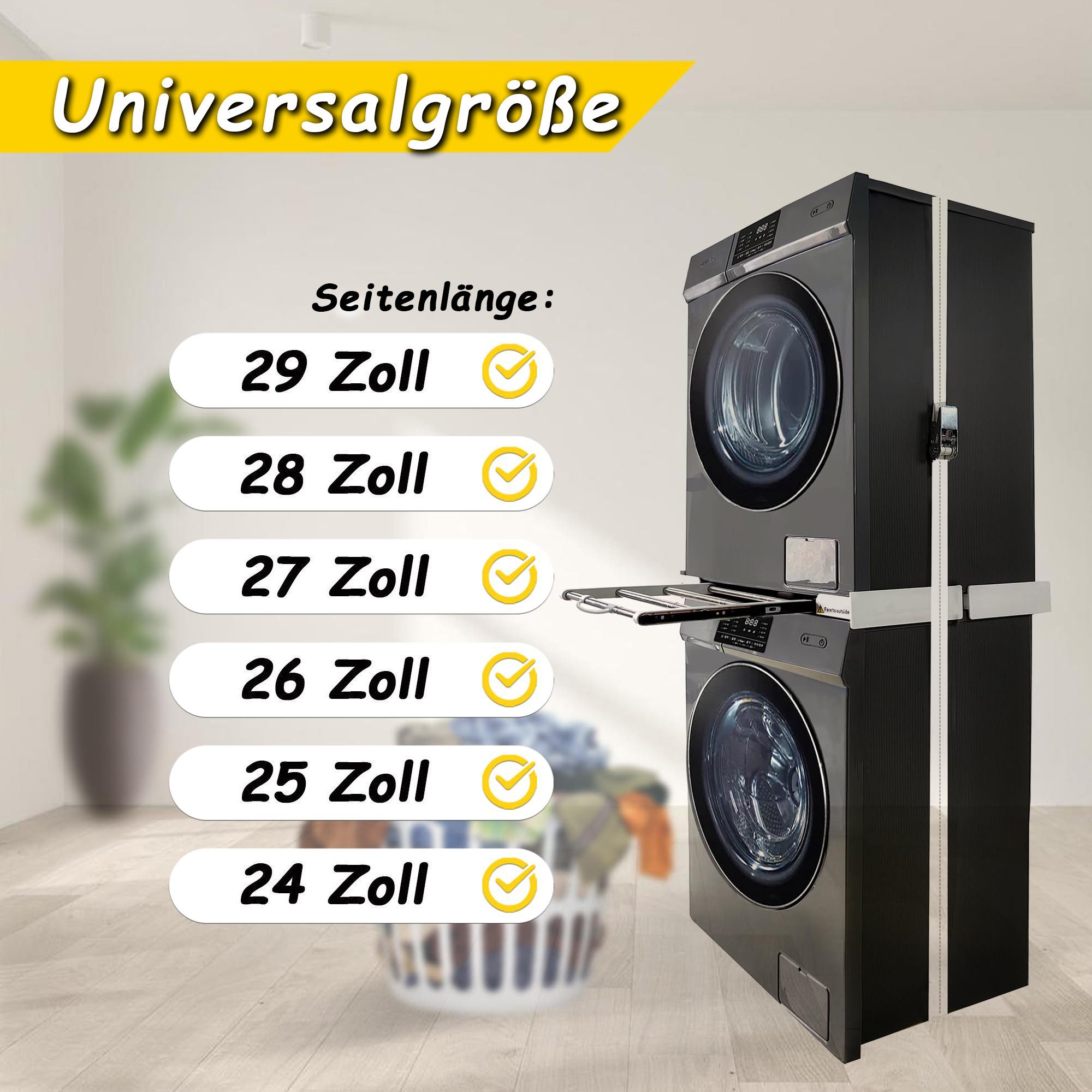 Rhein Beleuchtung Zwischenbaurahmen Universal Zwischenbaurahmen für Waschma günstig online kaufen