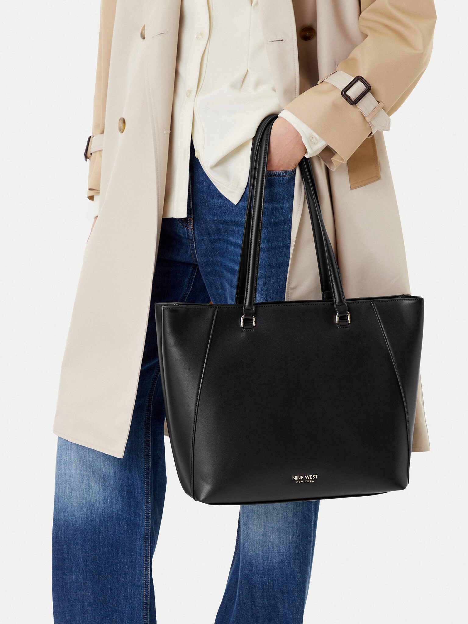 Nine West Handtasche Nine West Damenhandtasche Schwarz EO-WYOMING-LDA8449