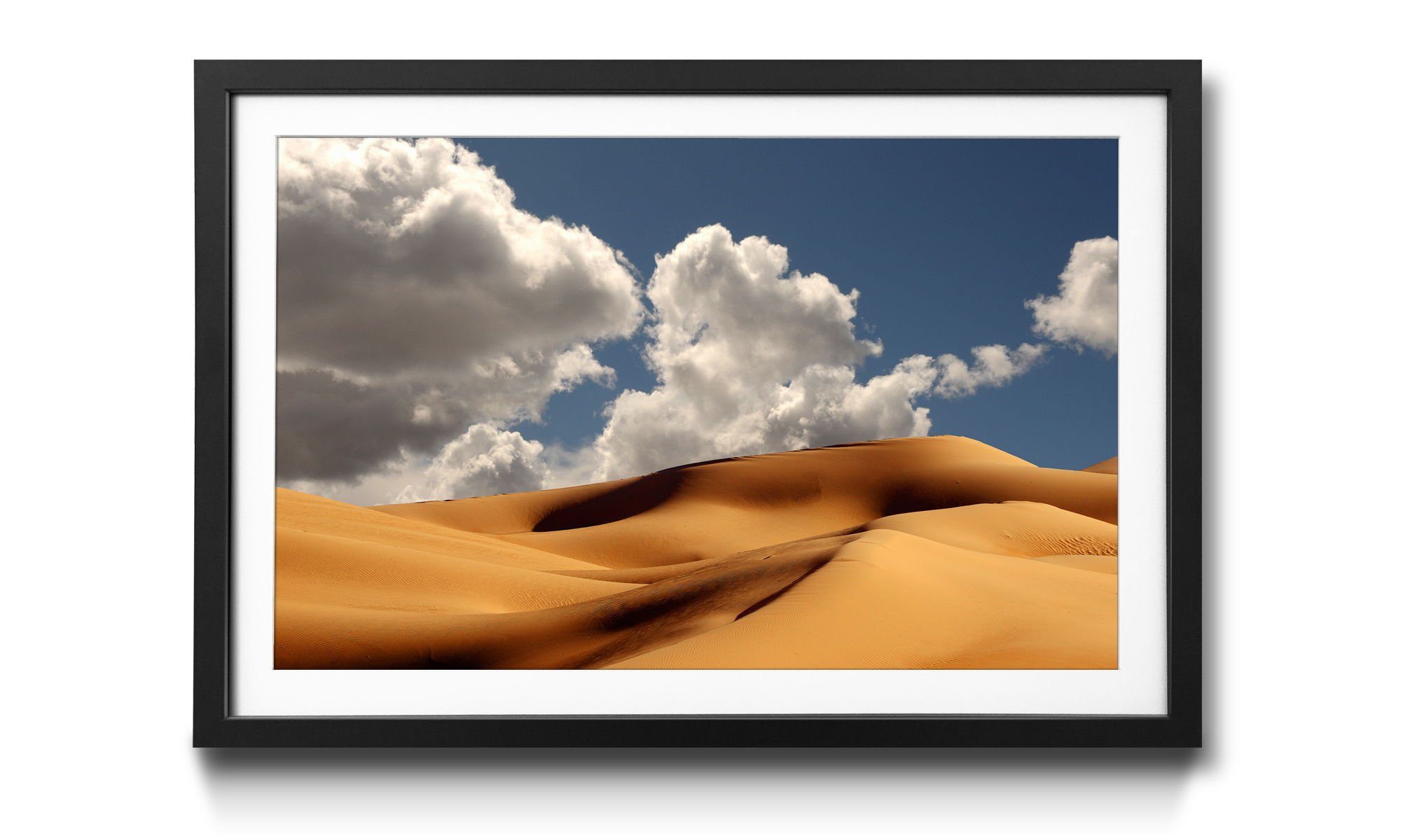 WandbilderXXL Bild mit Rahmen Sand Dunes, Landschaft, Wandbild, in 4 Größen erhältlich
