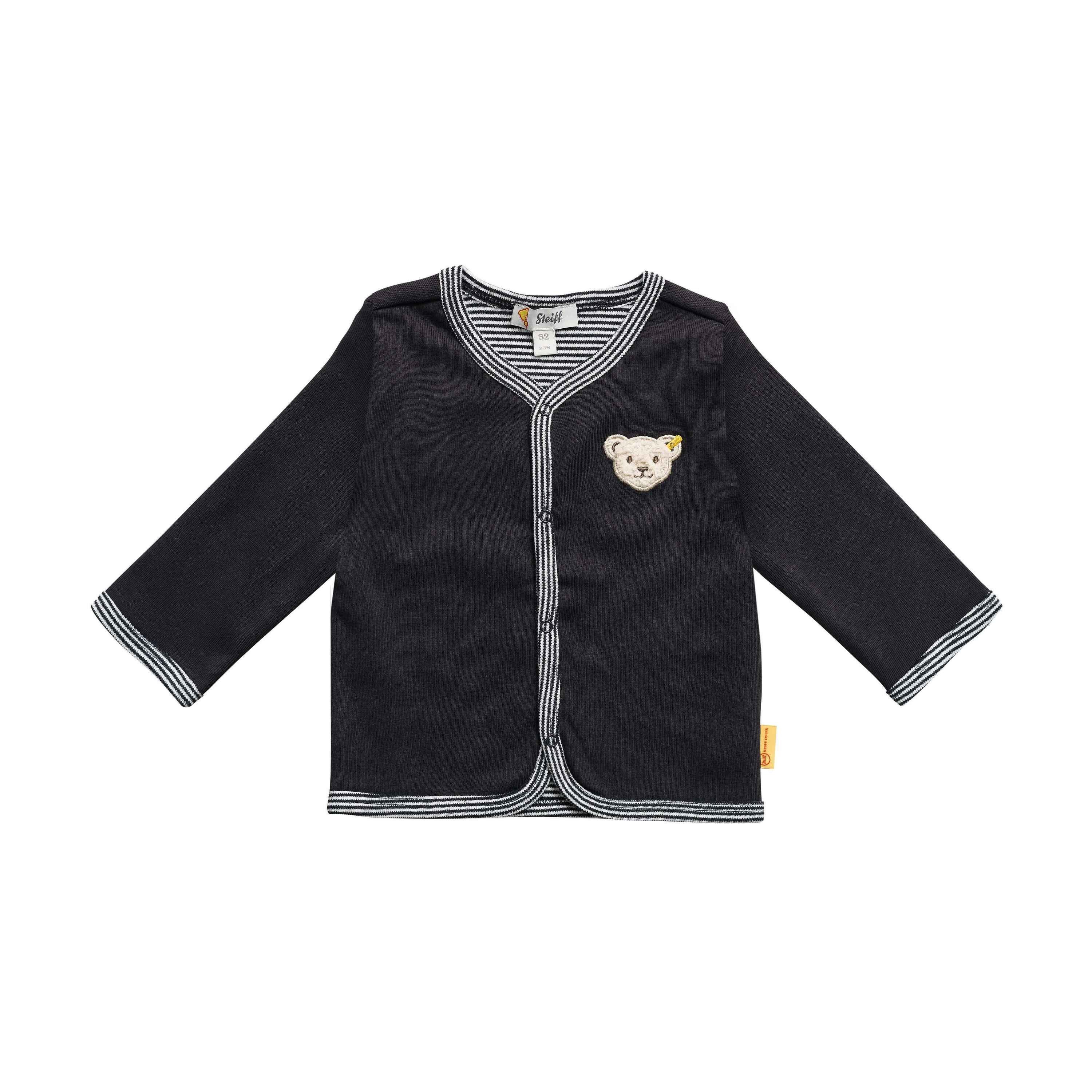 Steiff Sweatjacke Sweatjacke Klassiker mit Druckknöpfen