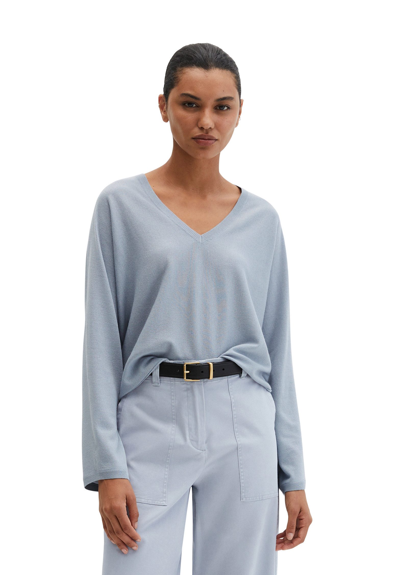 Marc O'Polo Strickpullover aus Merinowolle-Viskose-Mix