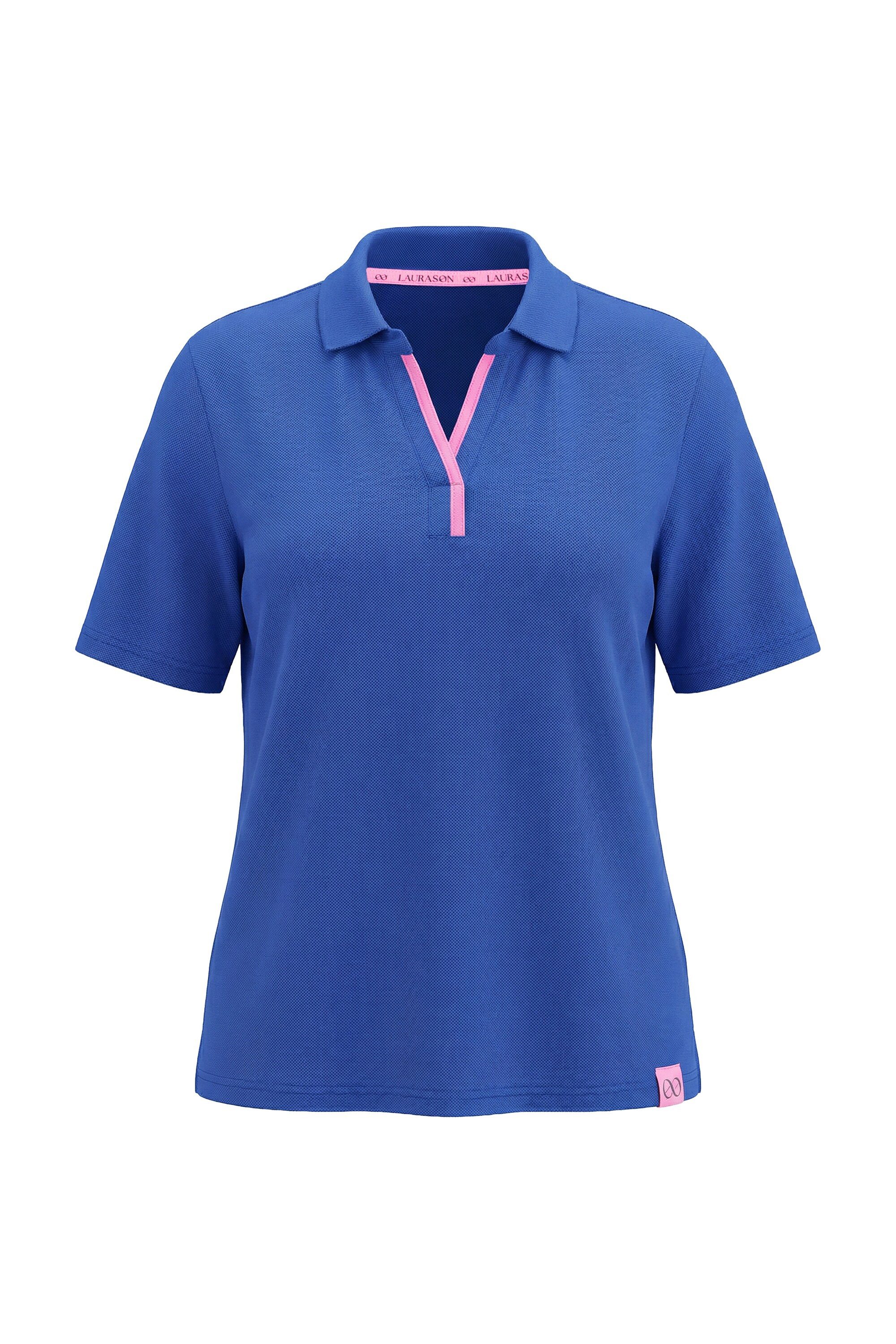 Laurasøn Poloshirt Poloshirt 1/2 Arm Polokragen Rückenprint