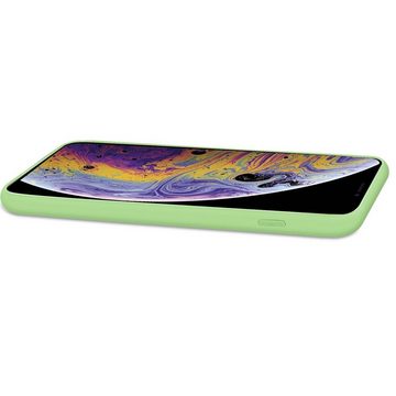 CoolGadget Handyhülle Silikon Colour Series Slim Case für Apple iPhone 12 Mini 5,4 Zoll, Hülle weich Handy Cover für iPhone 12 Mini Schutzhülle