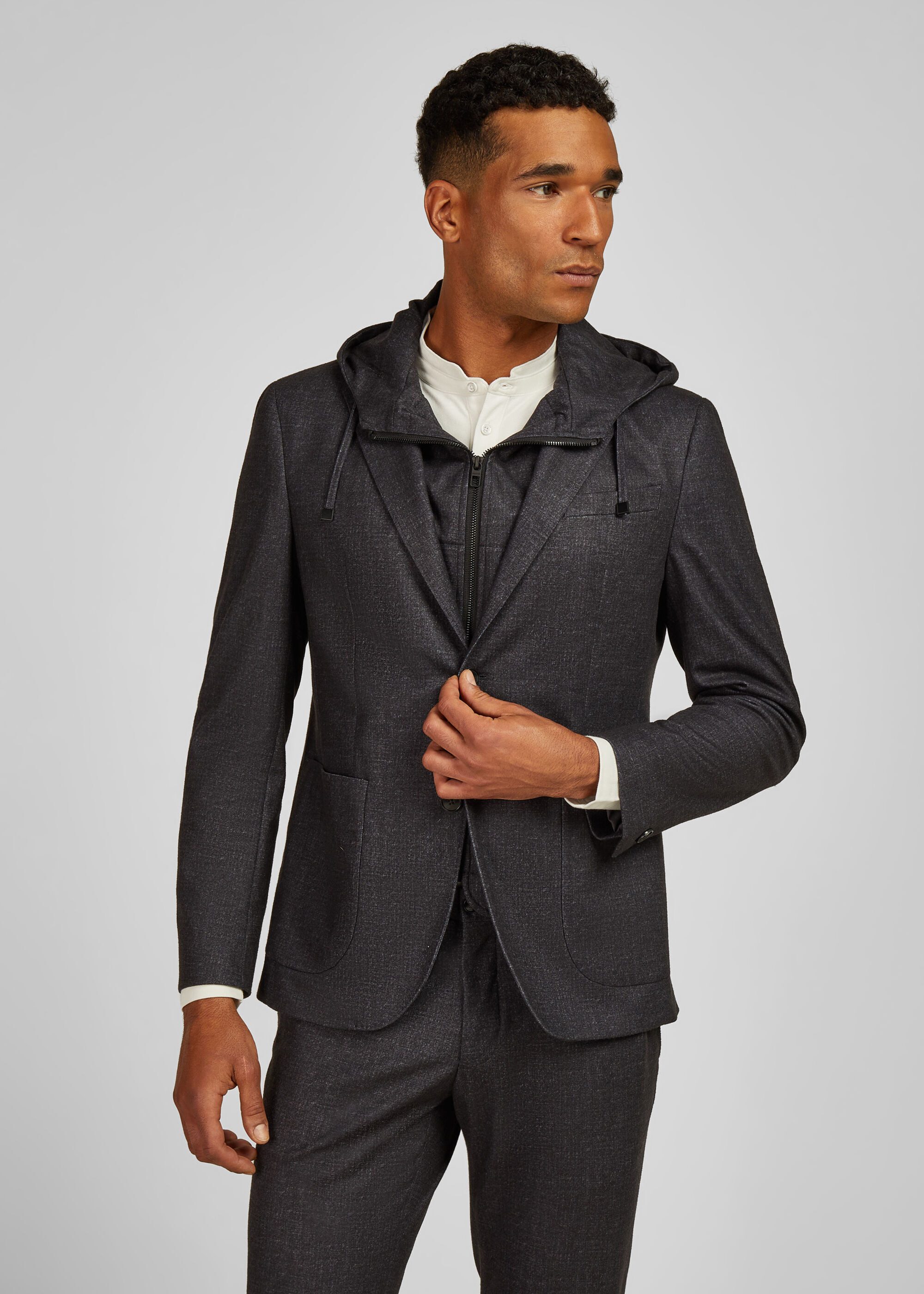 HECHTER PARIS Sakko in 2-in-1-Optik Kombination aus Eleganz und sportlichem günstig online kaufen