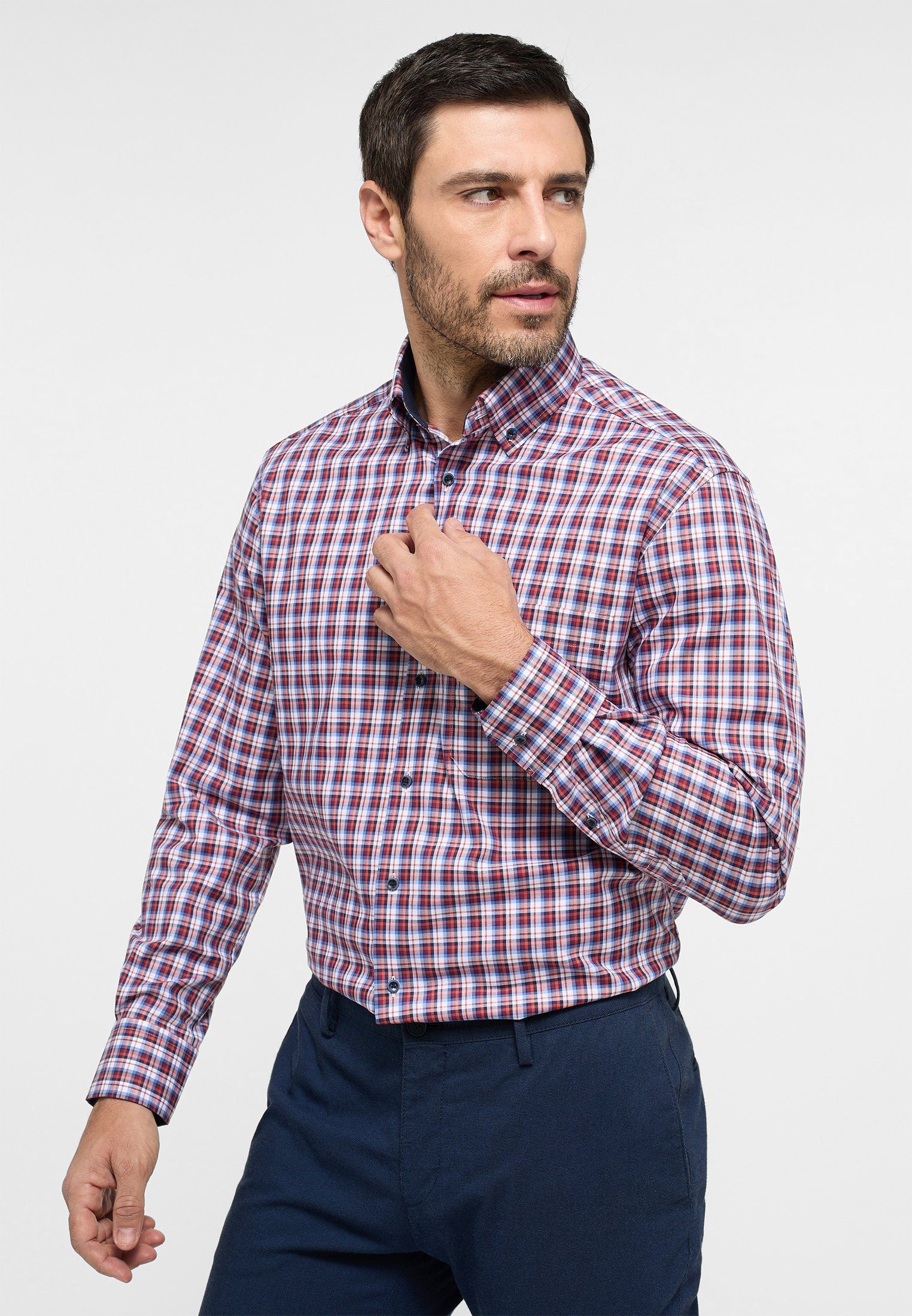 Eterna Langarmhemd COMFORT FIT günstig online kaufen