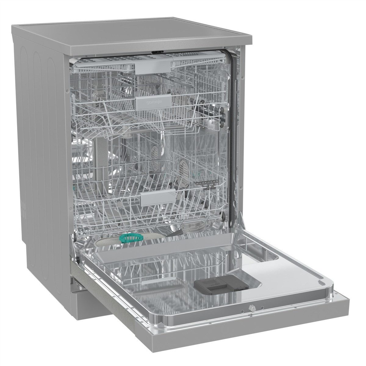 GORENJE Standgeschirrspüler GS643C90X, 9,9 l, 16 Maßgedecke, TotalDry - auto. Türöffnung