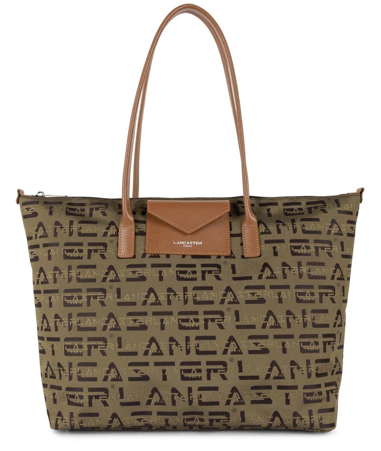 LANCASTER Shopper Logo KBA, mit Allover Druck