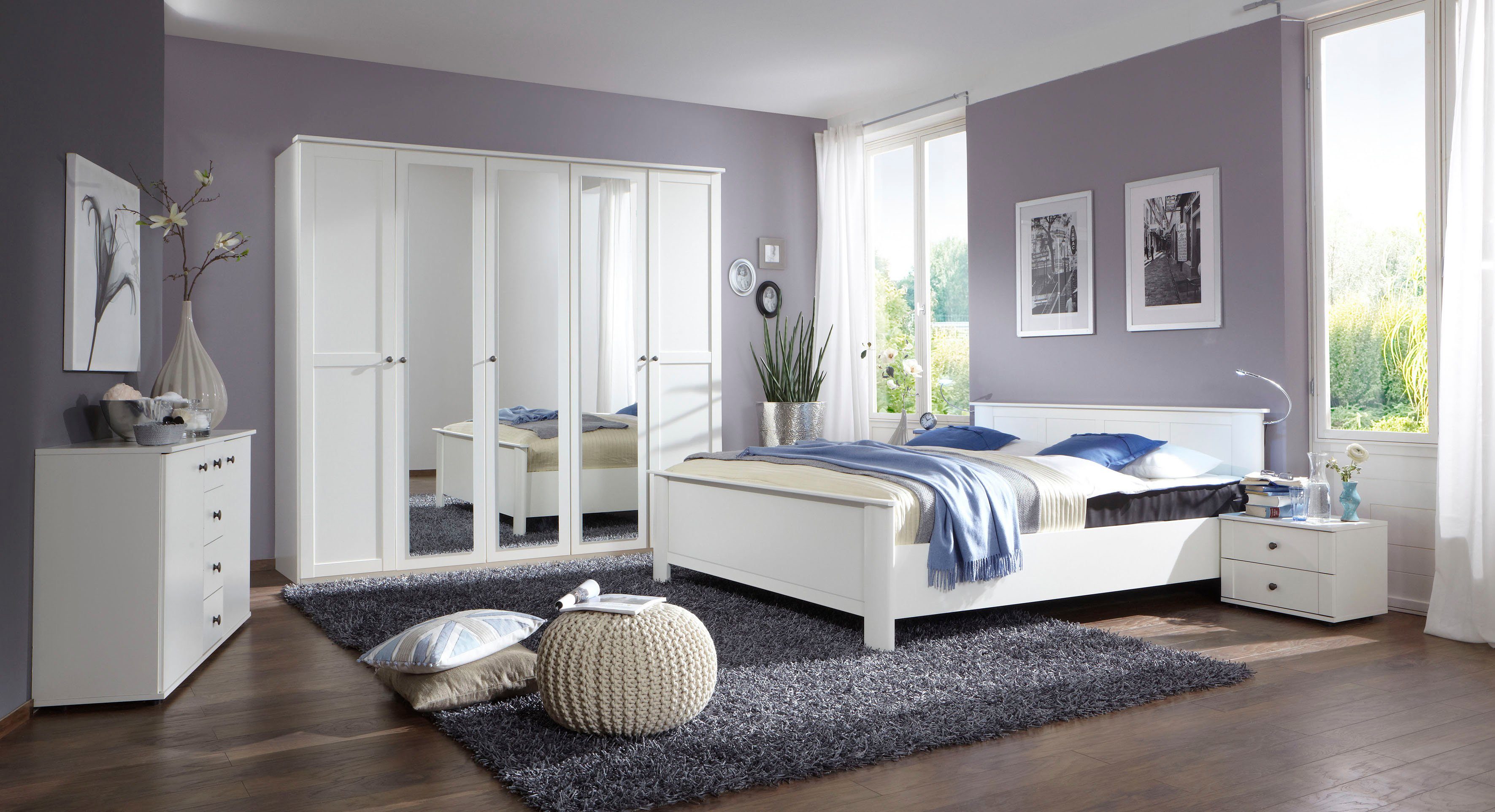 Wimex Kleiderschrank "Chalet", mittig mit Spiegeltüren günstig online kaufen