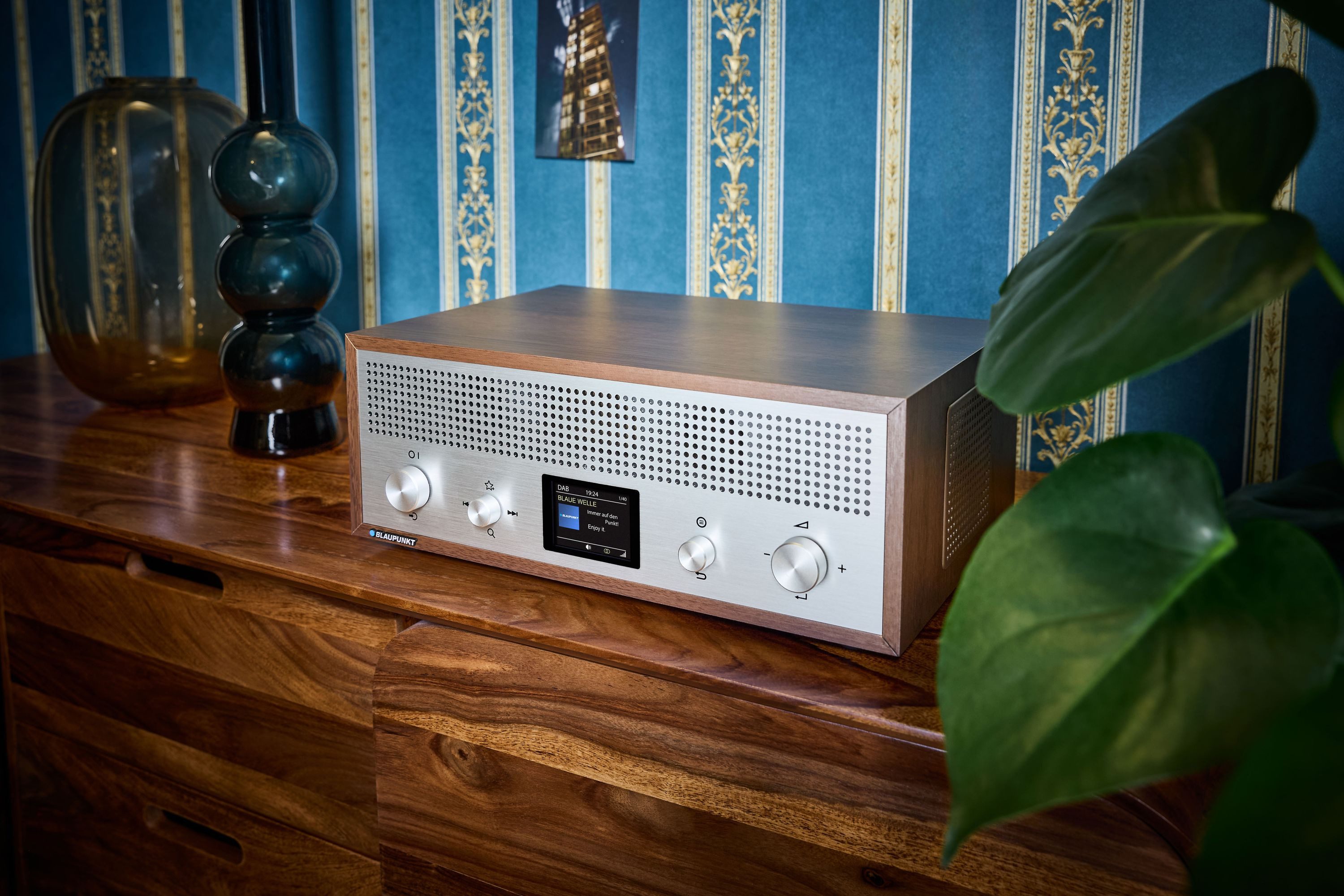 Blaupunkt Verona Digitalradio (DAB) (Digitalradio (DAB), Bluetooth 5.0 zur Musikwiedergabe vom Smartphone oder Tablet)