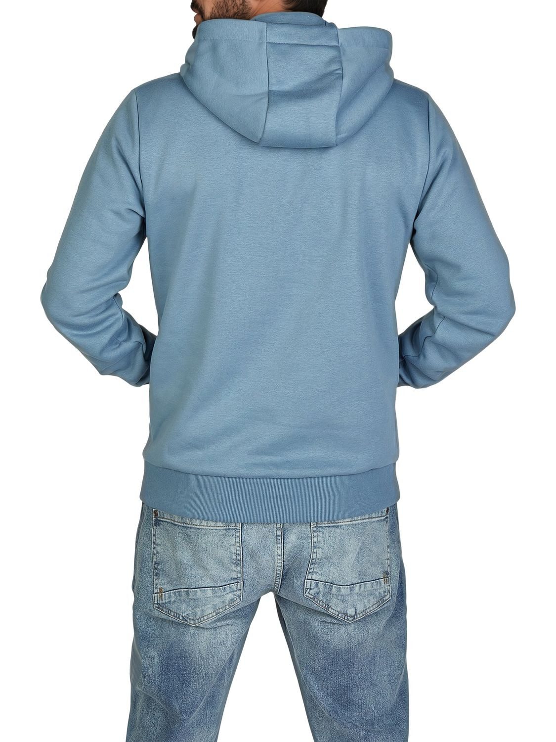 riverso Kapuzenpullover Herren Hoodie RIVLinus Regular Fit Longsleeve Sweatshirt mit Kängurutasche – Bild 2 von 4