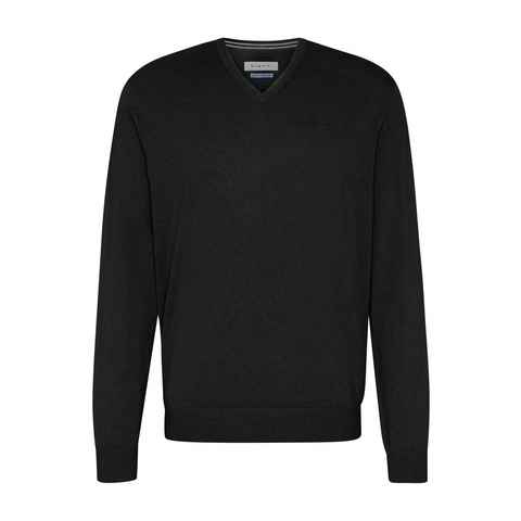 bugatti V-Ausschnitt-Pullover 7300-85520 mit Cashmere-Anteil