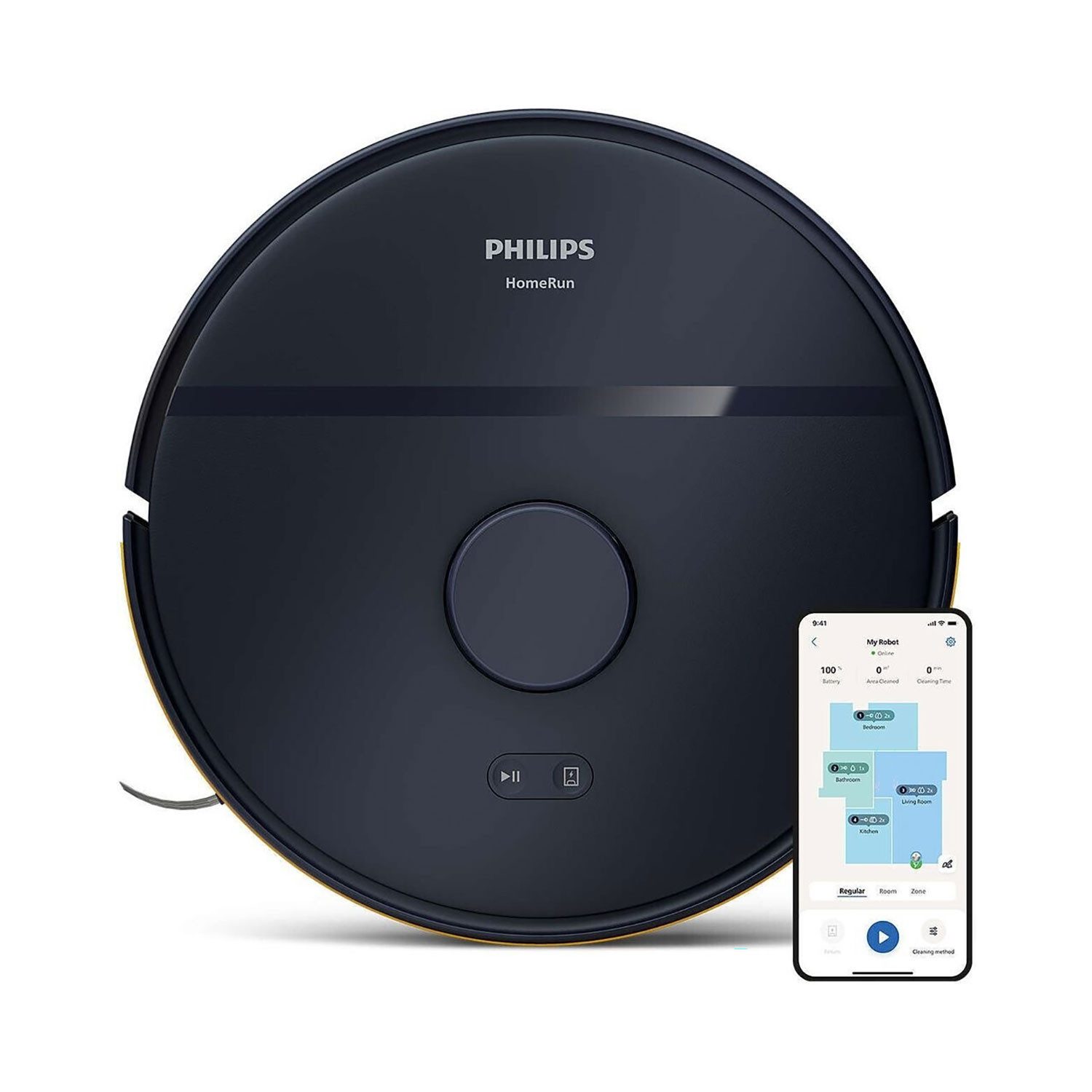 Philips Nass-Trocken-Saugroboter Saugroboter XU2000/10, mit Wischfunktion