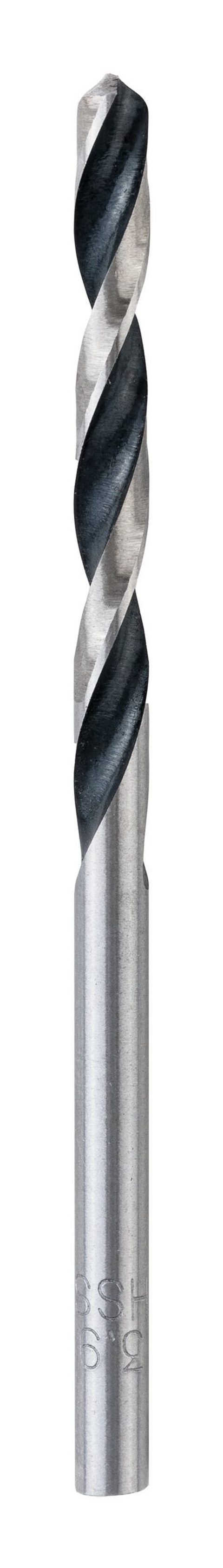 BOSCH Metallbohrer, (10 Stück), HSS PointTeQ (DIN 338) Metallspiralbohrer - 3,9 mm - 10er-Pack