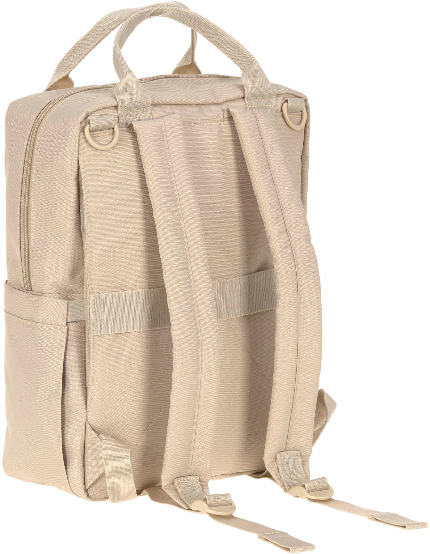 LÄSSIG Wickelrucksack Green Label, Vividal, humus, zum Teil aus recyceltem Material