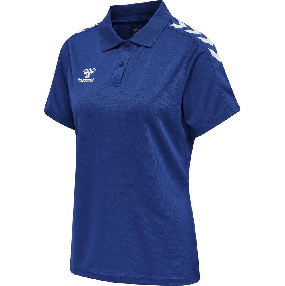 hummel Poloshirt hmlCORE XK Functional (Polyester-Piquel) Kurzarm dunkelblau Damen