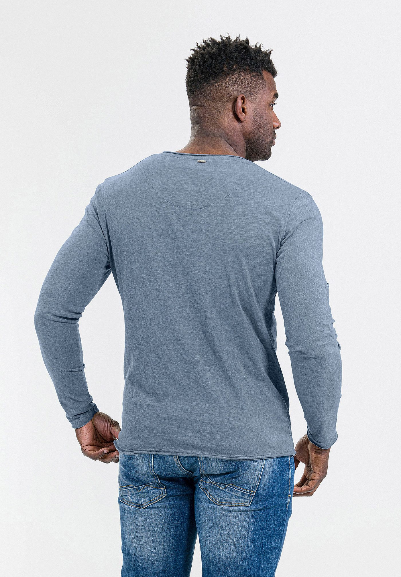 Key Largo Longsleeve MLS GINGER button (1er)