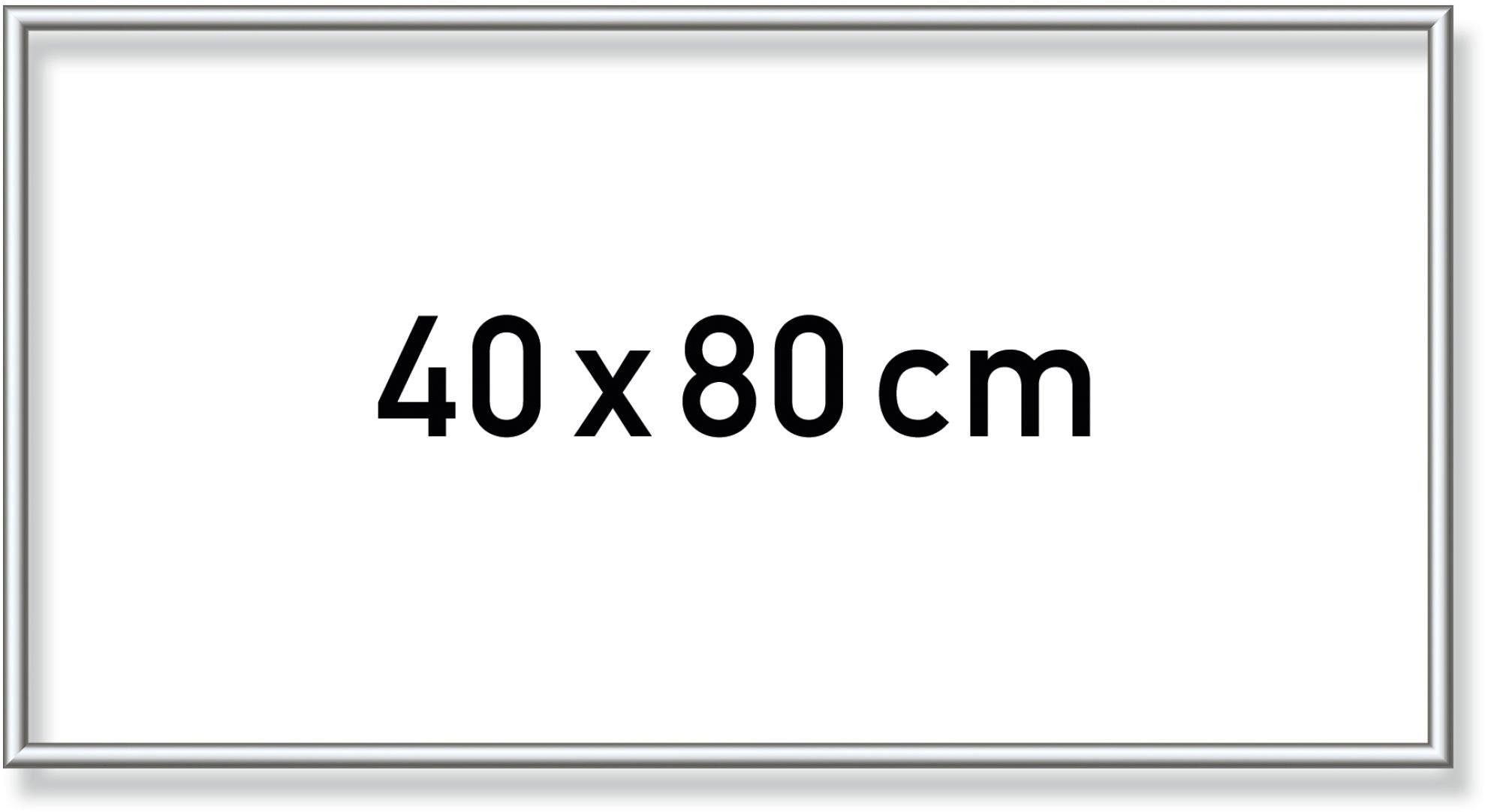 Malen Zahlen, Made silberfarben, Germany Schipper Bilderrahmen cm, 40x80 in nach