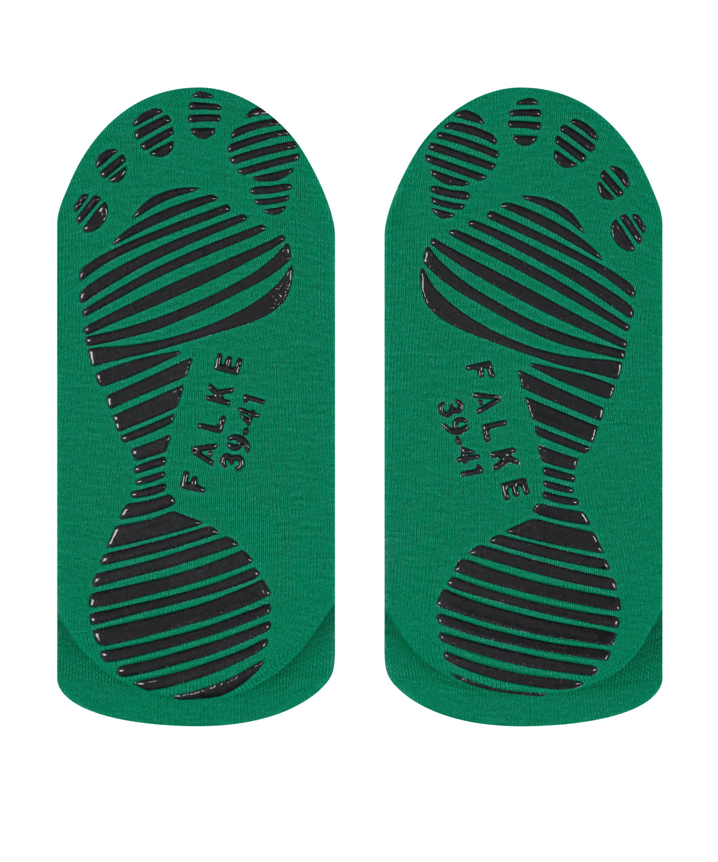 Kick Noppendruck Sohle emerald FALKE (7437) (1-Paar) Cool rutschhemmendem Sneakersocken auf mit der