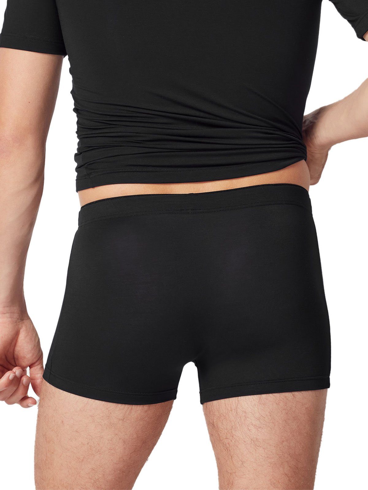HUBER Retro Pants Herren Pant hautnah Soft Modal (Stück, 1-St) nachhaltig