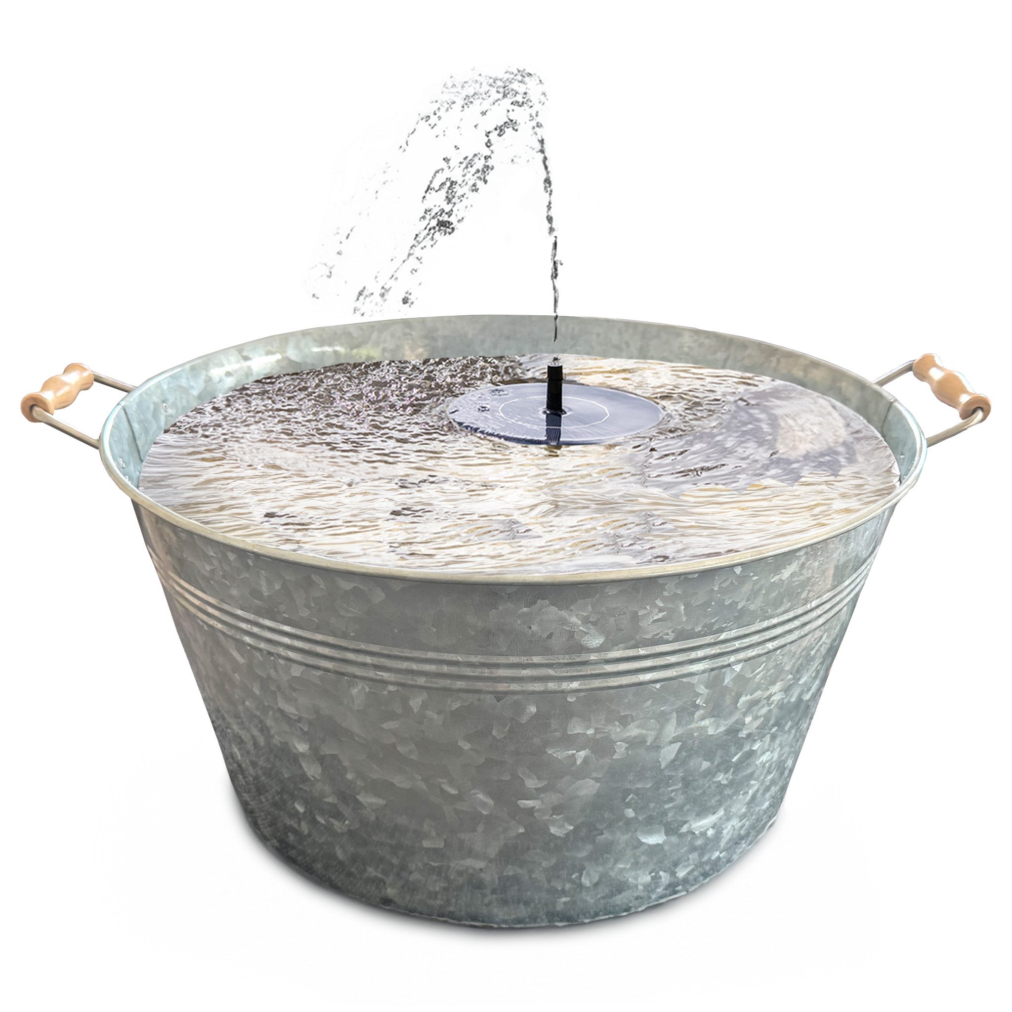 matches21 HOME & HOBBY Wasserspiel Solar-Brunnen günstig online kaufen