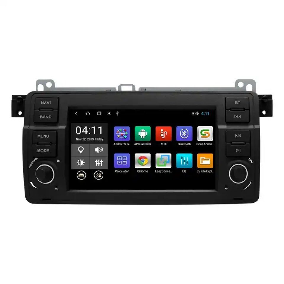 Einbau-Navigationsgerät M3 Für 75 Autoradio MG Android E46 ZT Rover 13 BMW CARPLAY 3er GABITECH 7 zoll