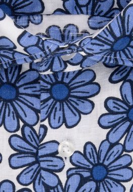 seidensticker Businesshemd Shaped Shaped Langarm Kentkragen Floral