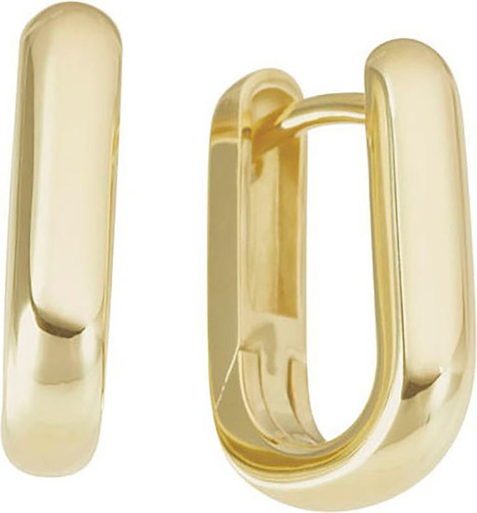 Firetti Paar Creolen Schmuck Geschenk Gold 333 Ohrschmuck Ohrringe