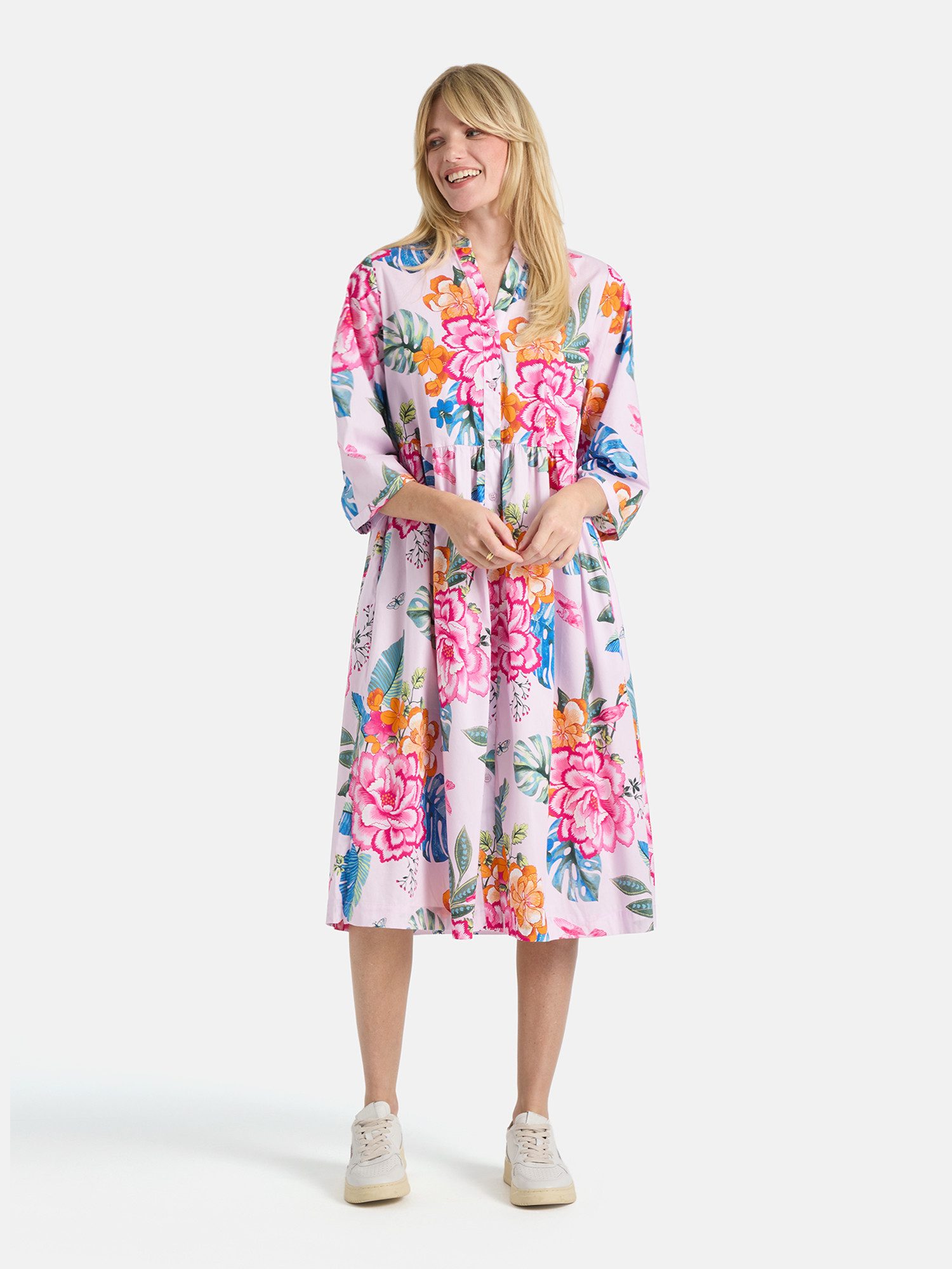 Lieblingsstück Sommerkleid RomyL mit floralem Allover-Print günstig online kaufen