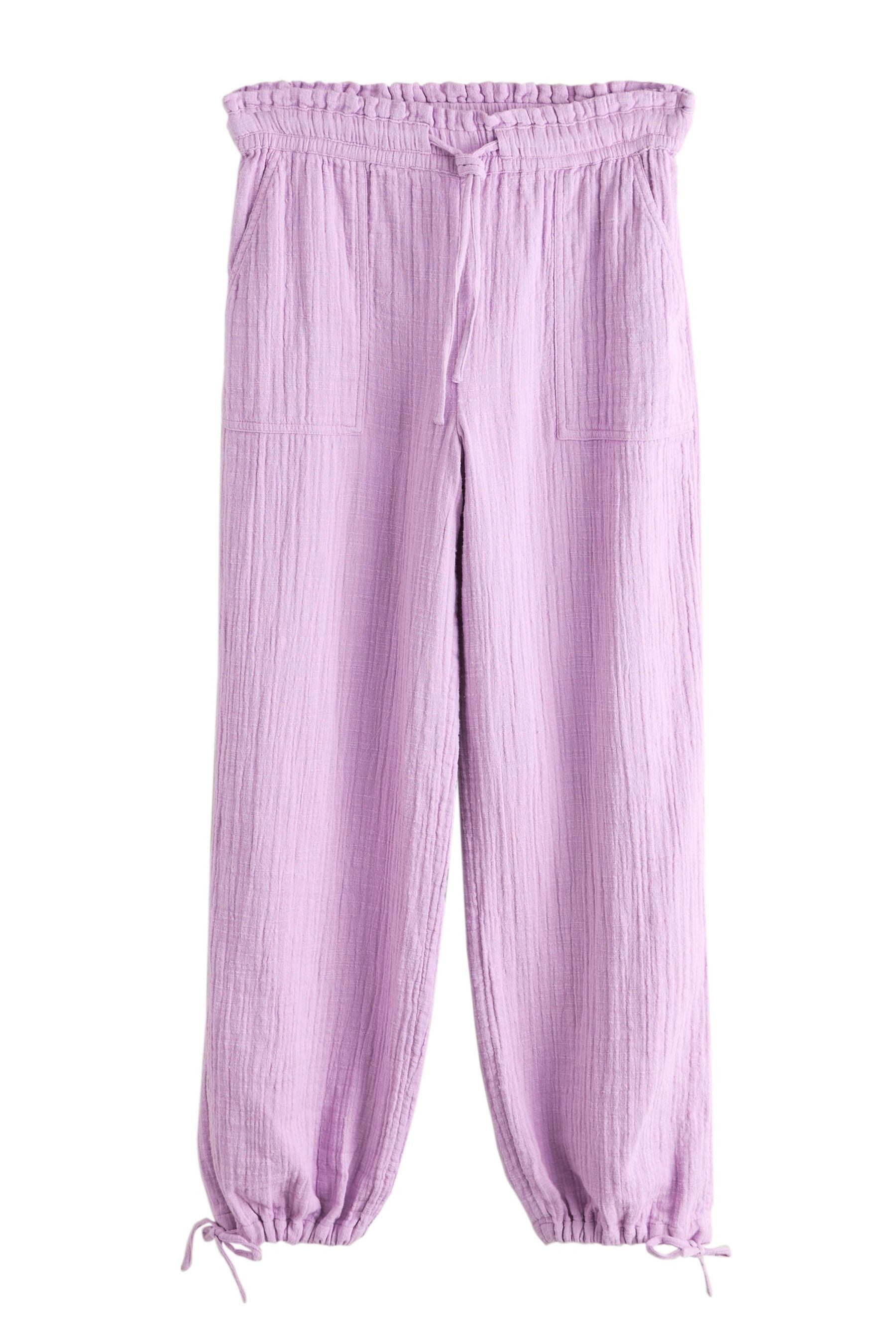 Next Stoffhose Zweilagige Hose im Ballonschnitt (1-tlg)