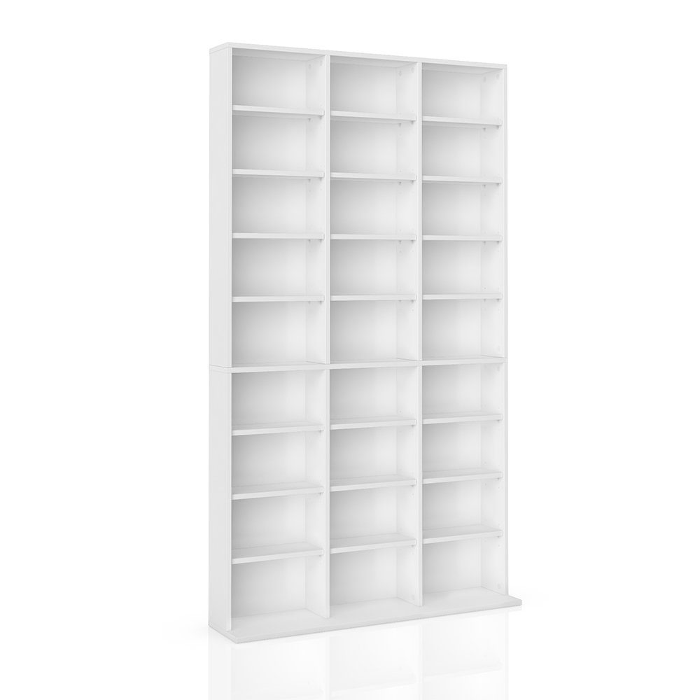 Vicco CD-Regal Jukebox, Weiß, 102 x günstig online kaufen