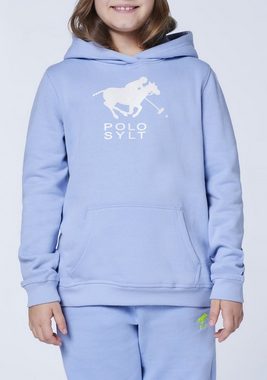 Polo Sylt Sweatshirt mit glitzerndem Label-Motiv