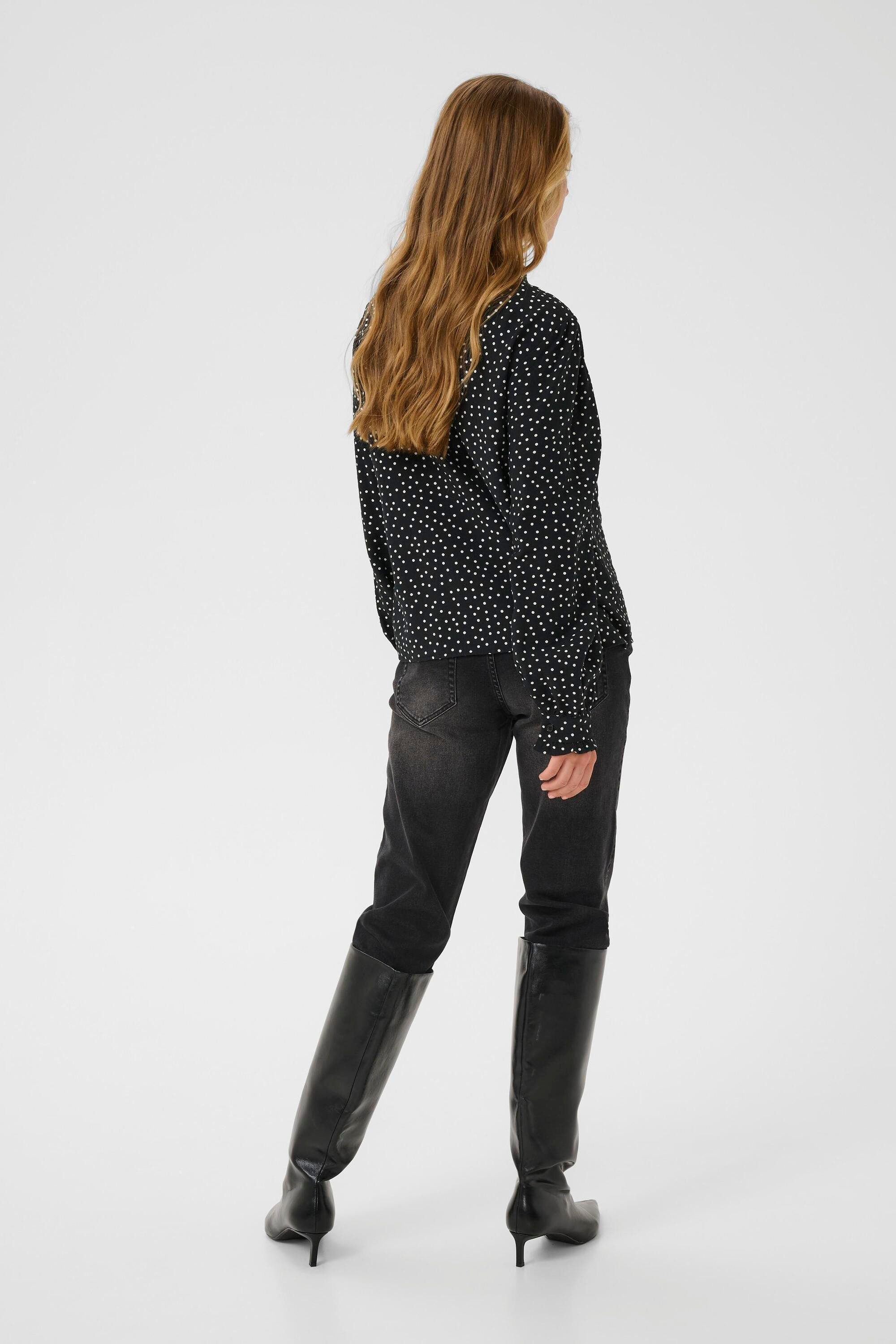 Langarmbluse Langarm-Bluse KArea