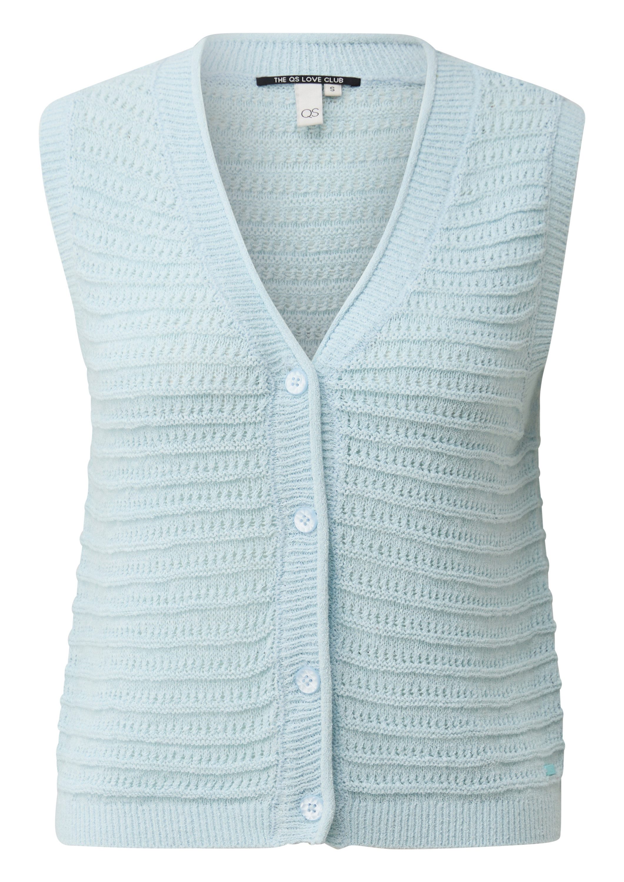 QS Funktionsweste Strickjacke Strickweste günstig online kaufen