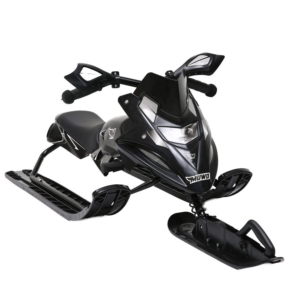 MUWO Lenkschlitten "Snowglider" Kinder Lenkschlitten, ultimativer Fahrspaß auf der Rodel-Piste