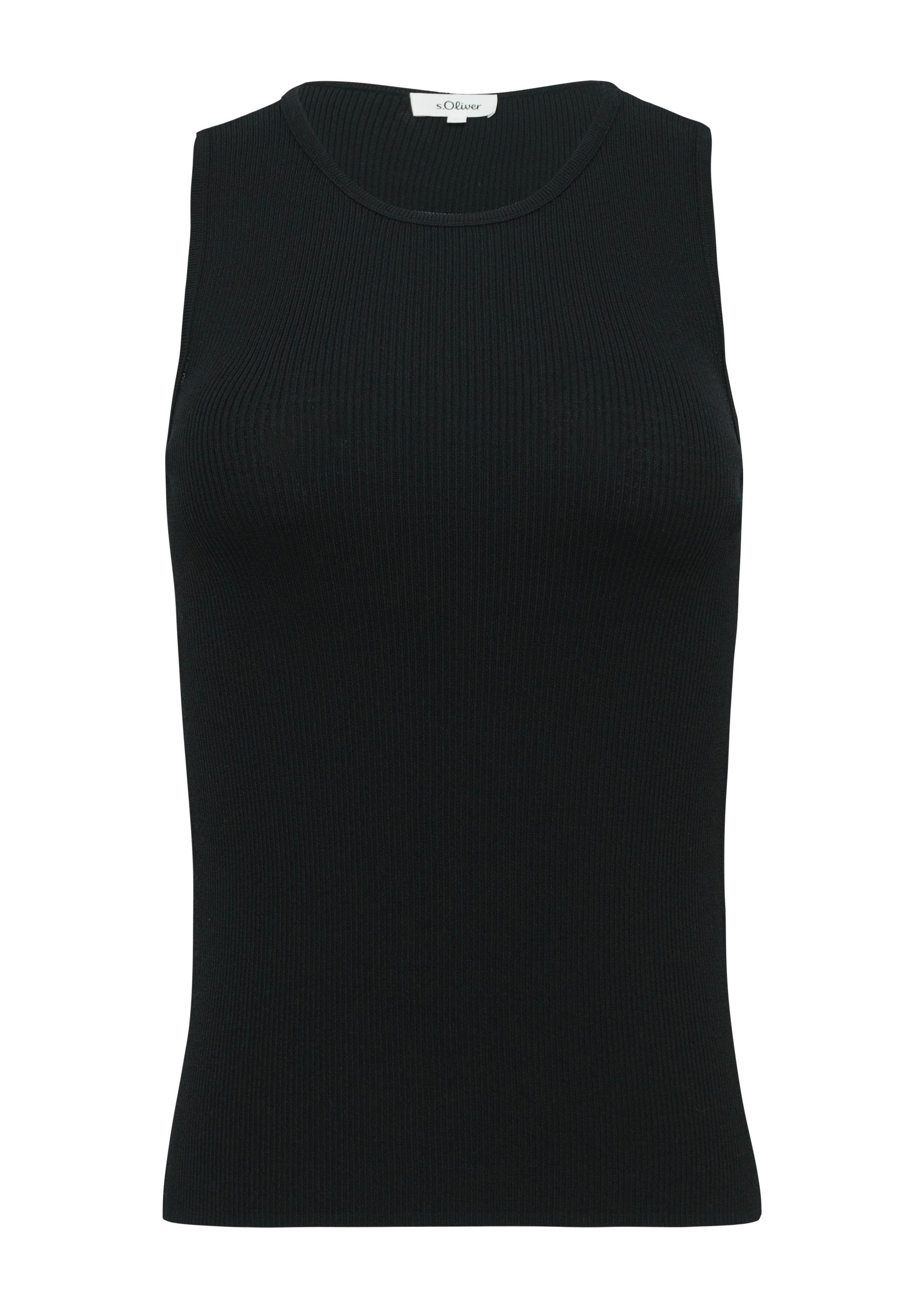 s.Oliver Muscleshirt Strickpullunder (1-tlg)