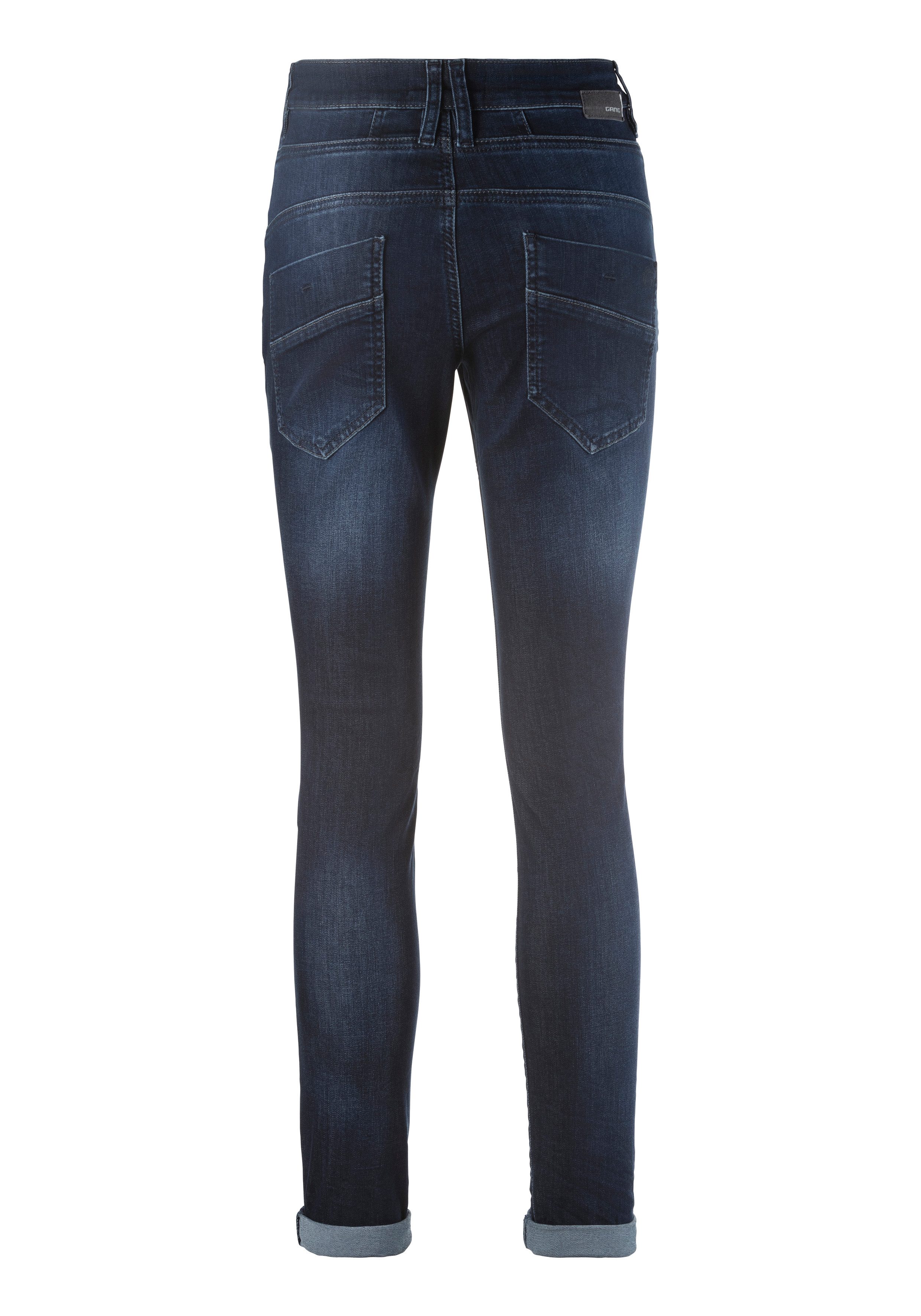 GANG Slim-fit-Jeans "94NEW GEORGINA" mit charakteristischen Abnähern quer ü günstig online kaufen