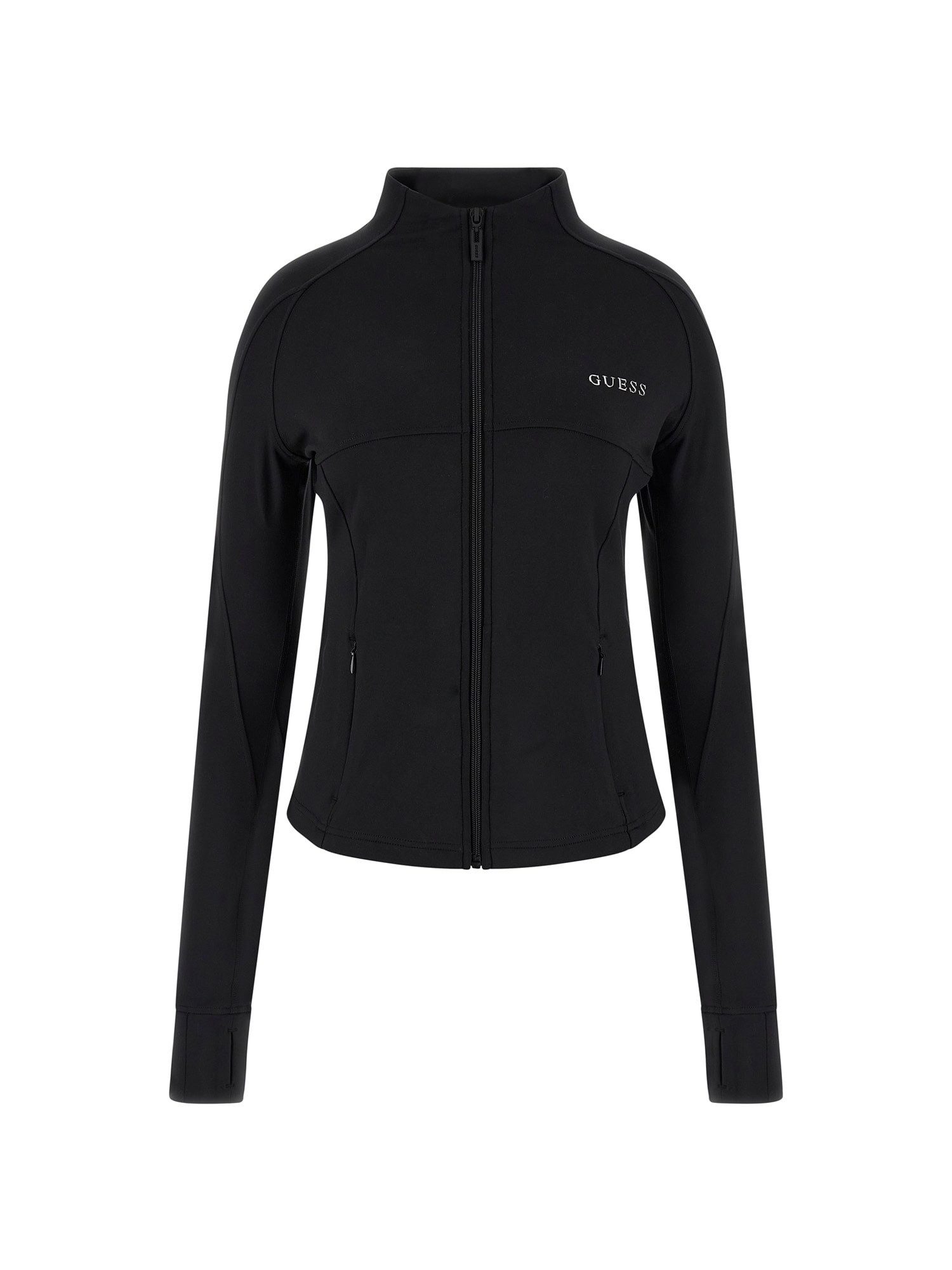 Guess Yoga-Sweatjacke – Sportliche Longsleeve Jacke mit Reißverschluss günstig online kaufen