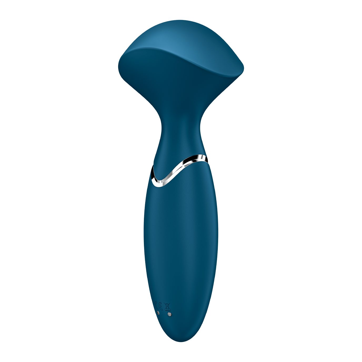 Satisfyer Klitoris-Stimulator Satisfyer Mini (16cm) Vibrator blau Massager Wand-er &