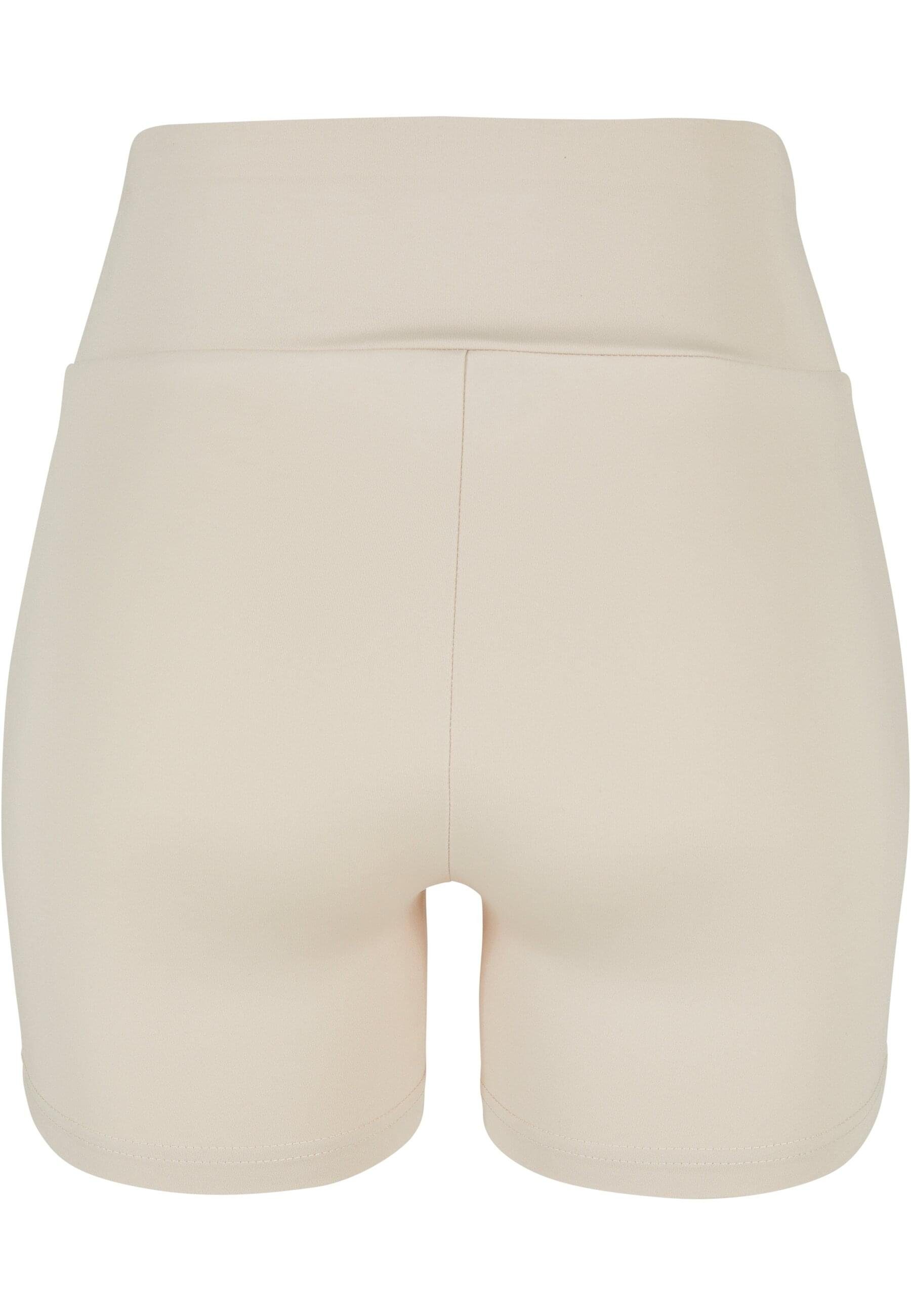 URBAN CLASSICS Stoffhose Damen (1-tlg) Recycled High Cycle softseagrass Pants Hot Waist Ladies