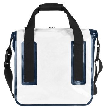 anndora Sporttasche Tarpaulin Packsack Reisetasche wasserdicht (40 Liter, Weiß)