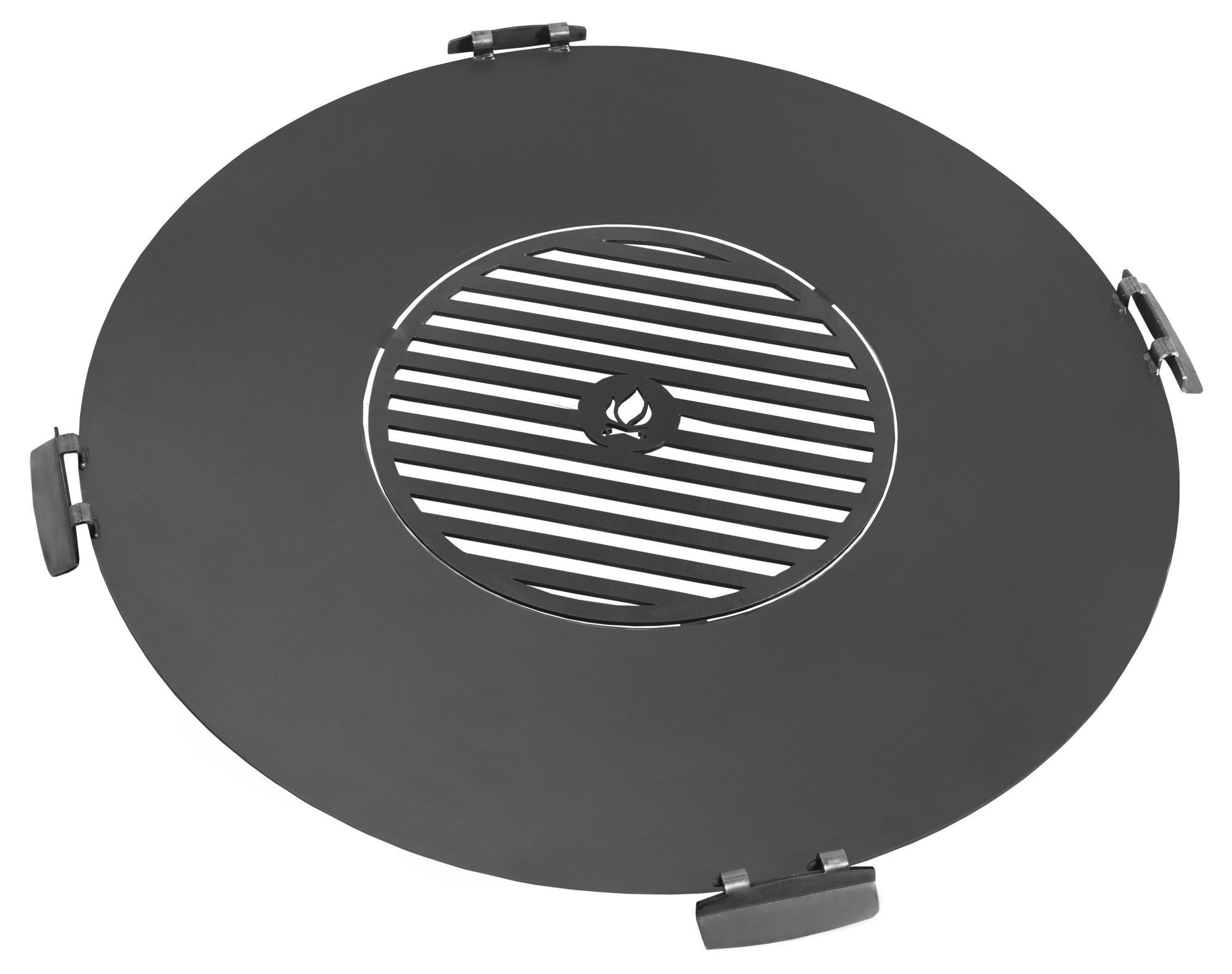 CookKing Feuerschale Rostfreie Grillplatte 98 cm Rost 46 cm Grillrost, (Rostfreie Grillplatte 98 cm Rost 46 cm Grillrost, Rostfreie Grillplatte 98 cm Rost 46 cm Grillrost)