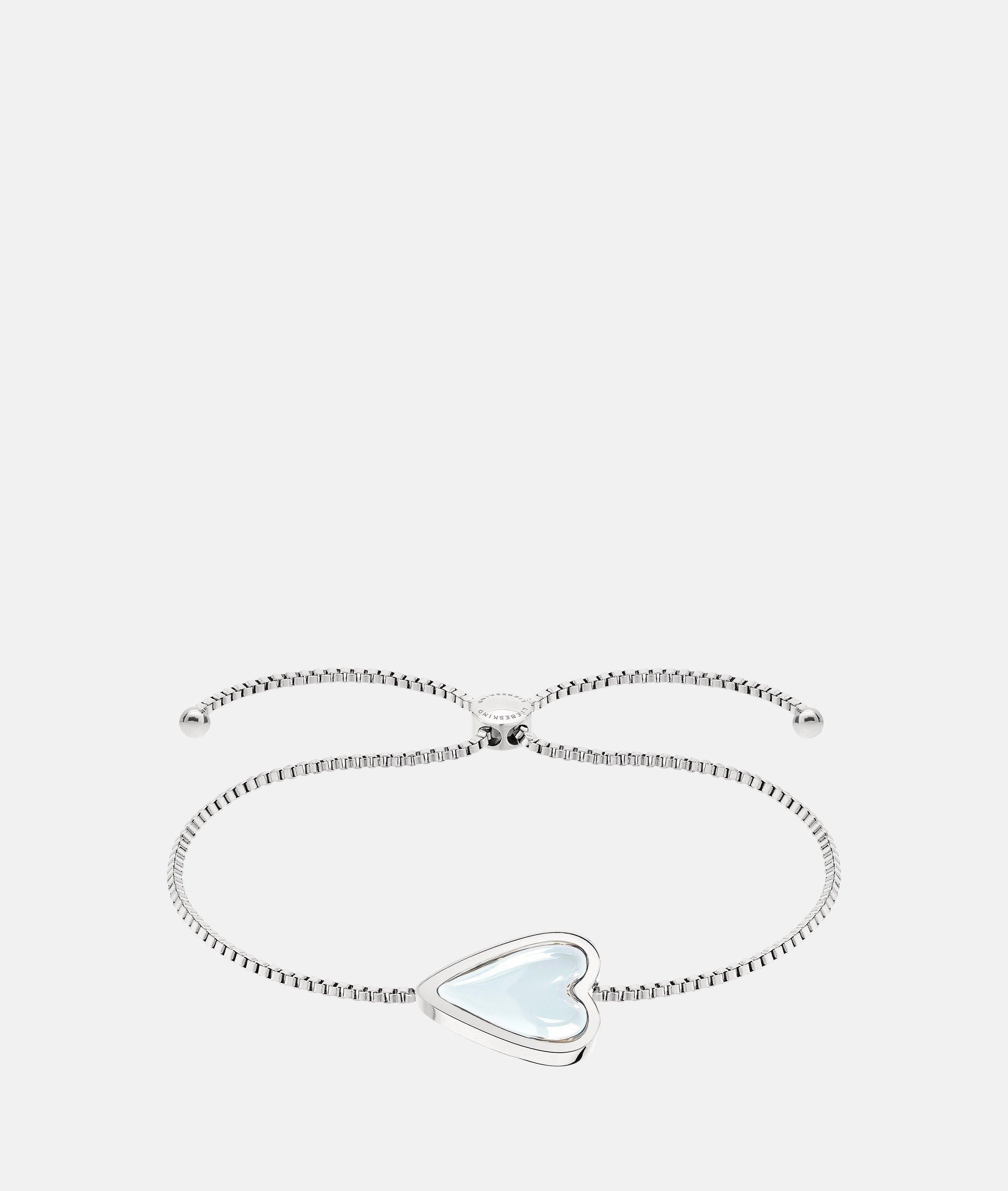 Liebeskind Berlin Edelstahlarmband Schmuck Geschenk Armkette Glass Heart, m günstig online kaufen
